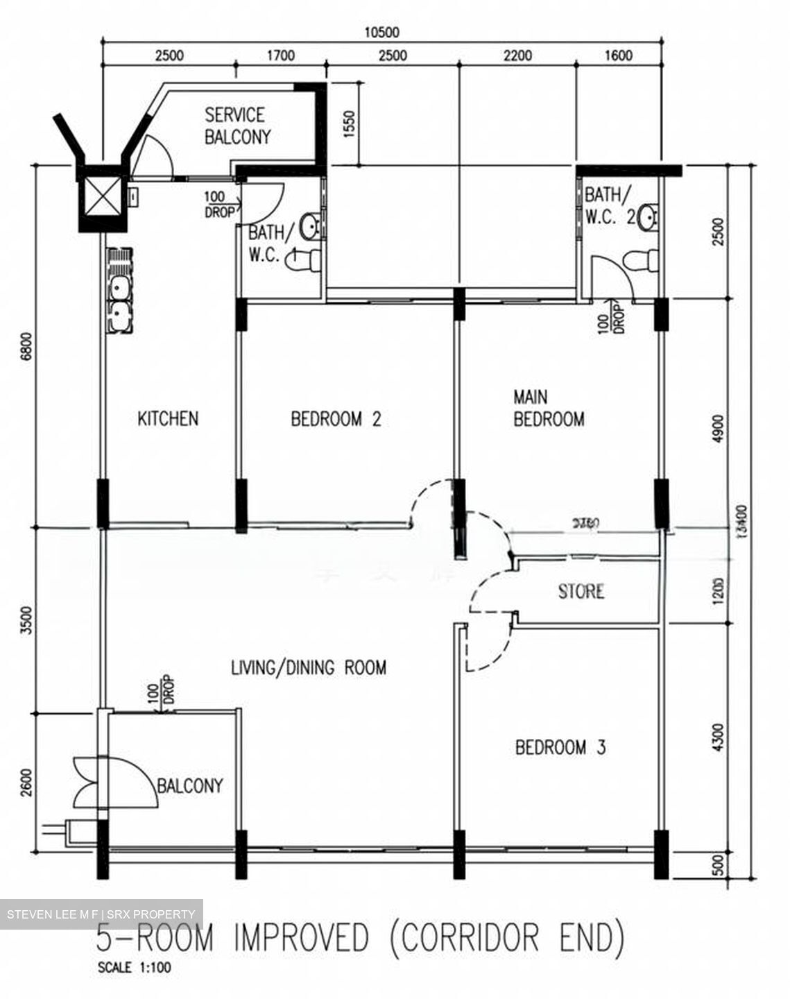 Blk 648 Eastdale (Punggol), HDB 5 Rooms #542184411